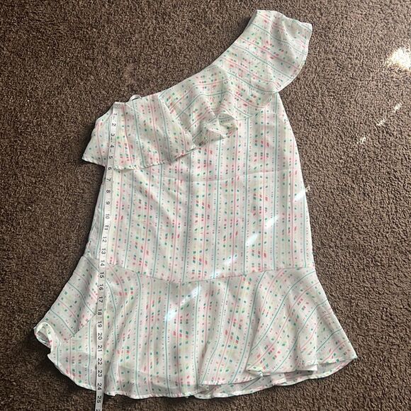 BCBGeneration Spiraling Ladder One Shoulder Dress - Picture 6 of 8